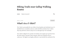Desktop Screenshot of galluptrails2010.com